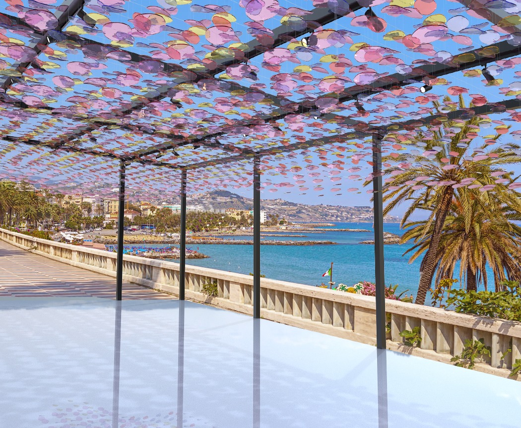 Grazie dei Fior — vista dall'interno dell'installazione